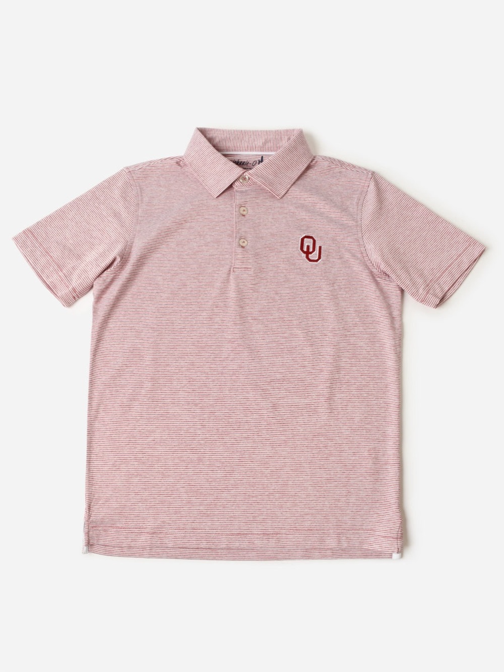 JOHNNIE-O Boys' Collegiate Lyndonn Jr. Striped Jersey Performance Polo